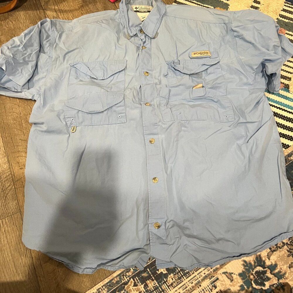 Columbia mens PFG medium top
